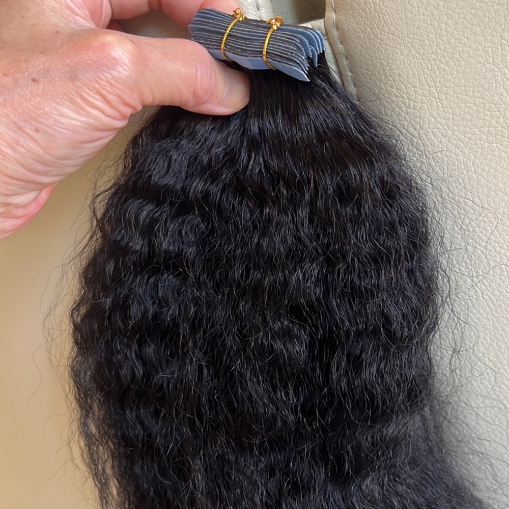 20 pc 12” tape in extension, natural black